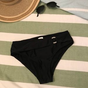 Black bikini bottoms
